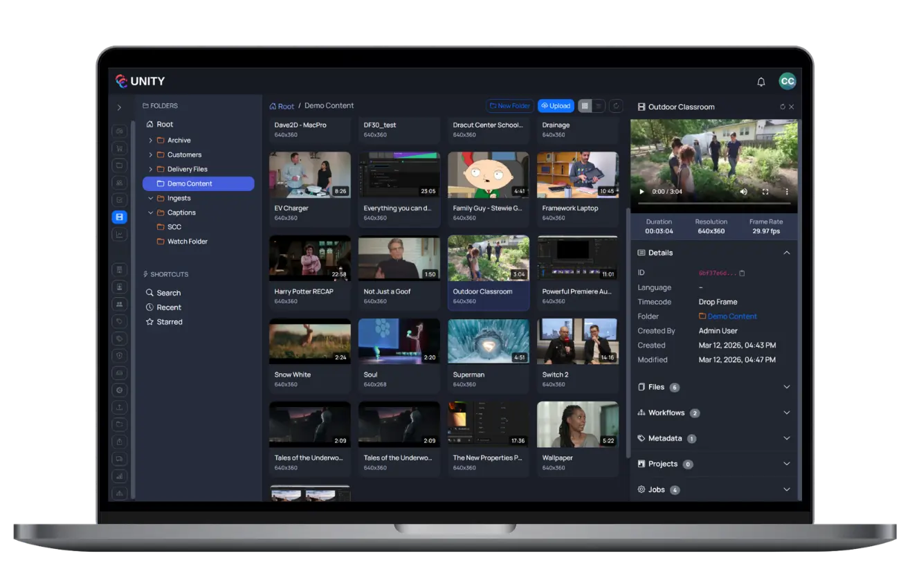 Unity Dashboard Preview